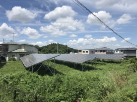 八戸市十日市風浚（かざさらい）　S様2号機　地上設置