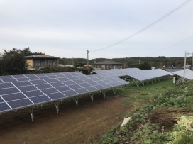 洋野町大野　N様1号機　地上設置