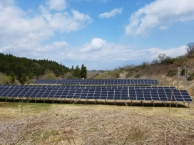 六戸町案件B区画　N様　地上設置