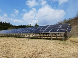 六戸町案件C区画　N様　地上設置