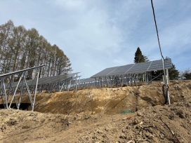 八戸市櫛引人首沢案件B区画　L様　地上設置